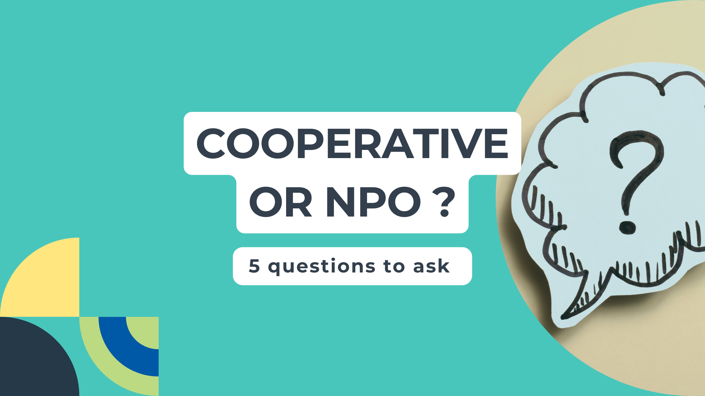 Cooperative or NPO ?