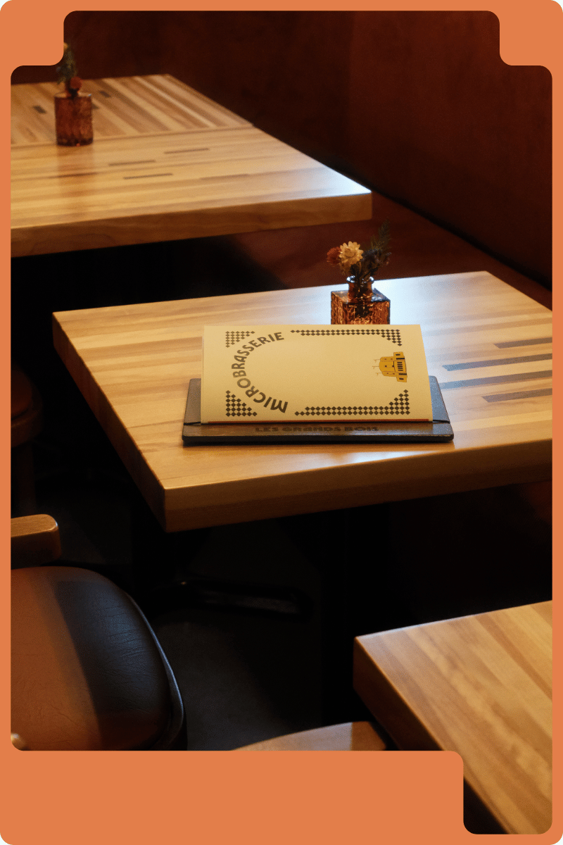 Salon dégustation - Microbrasserie Grands bois